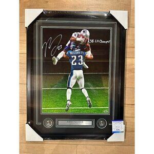 Rodney McLeod Jr signed autographed Philadelphia Eagles 16x20 photo framed PSA
